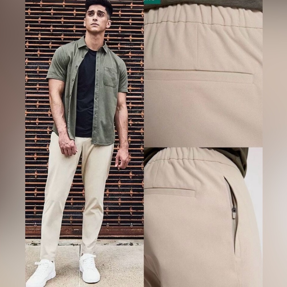 VRST TAN Men’s Limitless Slim Taper Jogger Pant NWT